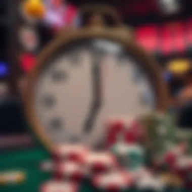 Withdrawal Processing Times Clock depicting withdrawal processing times