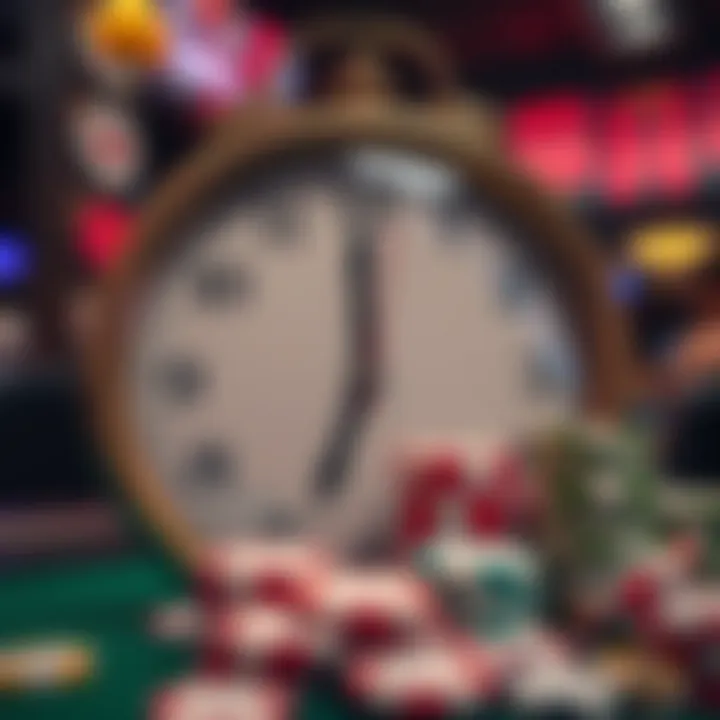 Withdrawal Processing Times Clock depicting withdrawal processing times