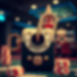 Illustration of a casino lock-it link mechanism in action